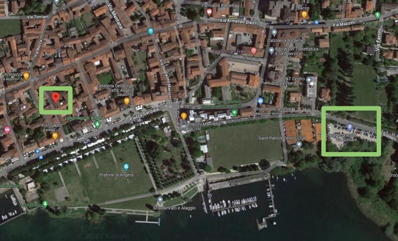 Residenza Esse Villa Angera Bagian luar foto